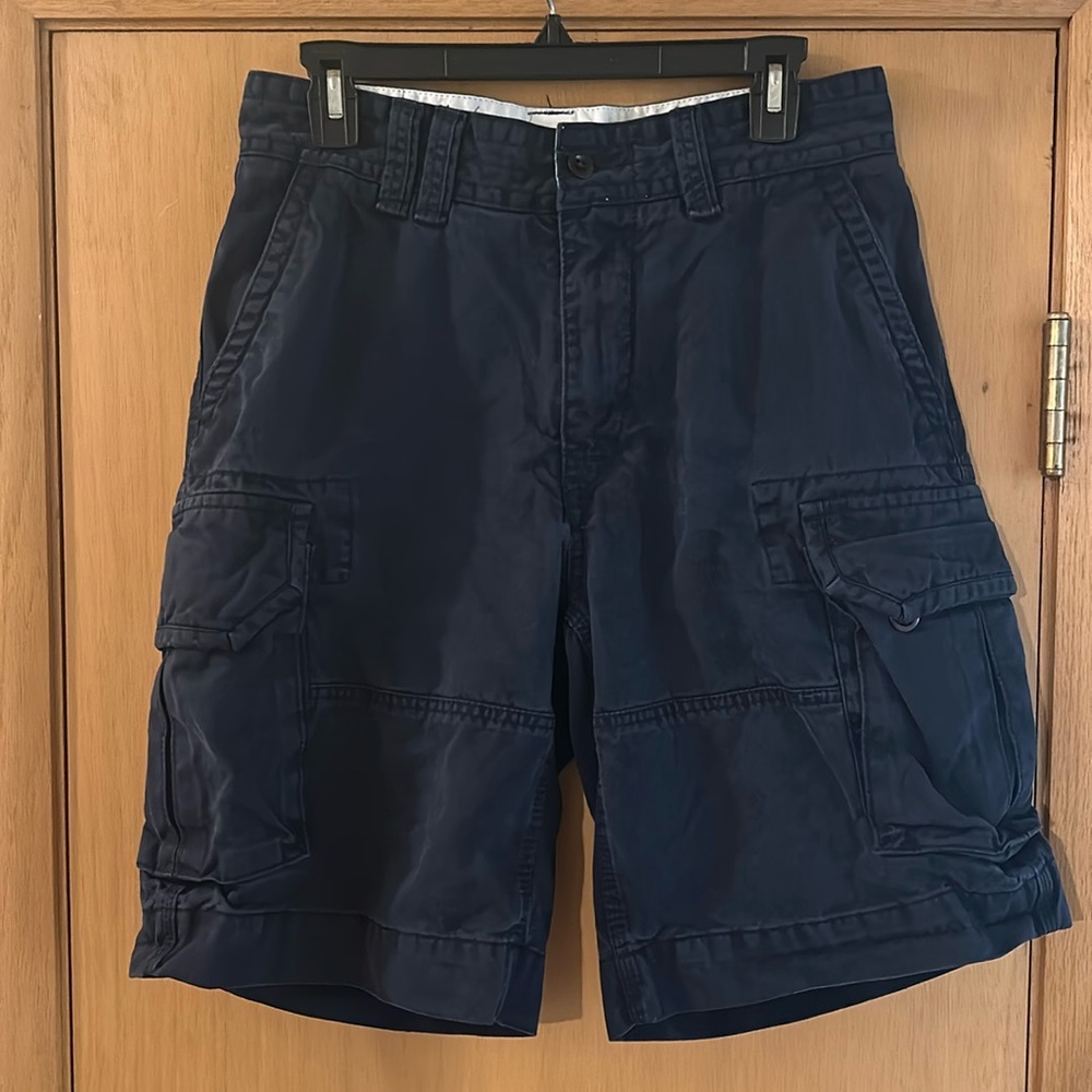 Polo Ralph Lauren Men’s Classic Polo Chino Cargo Shorts Navy Blue Size 30